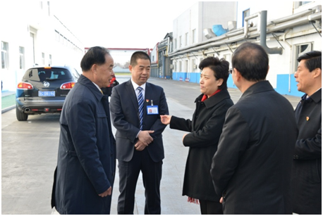 山東省委常委、統(tǒng)戰(zhàn)部部長邢善萍到齊峰調(diào)研