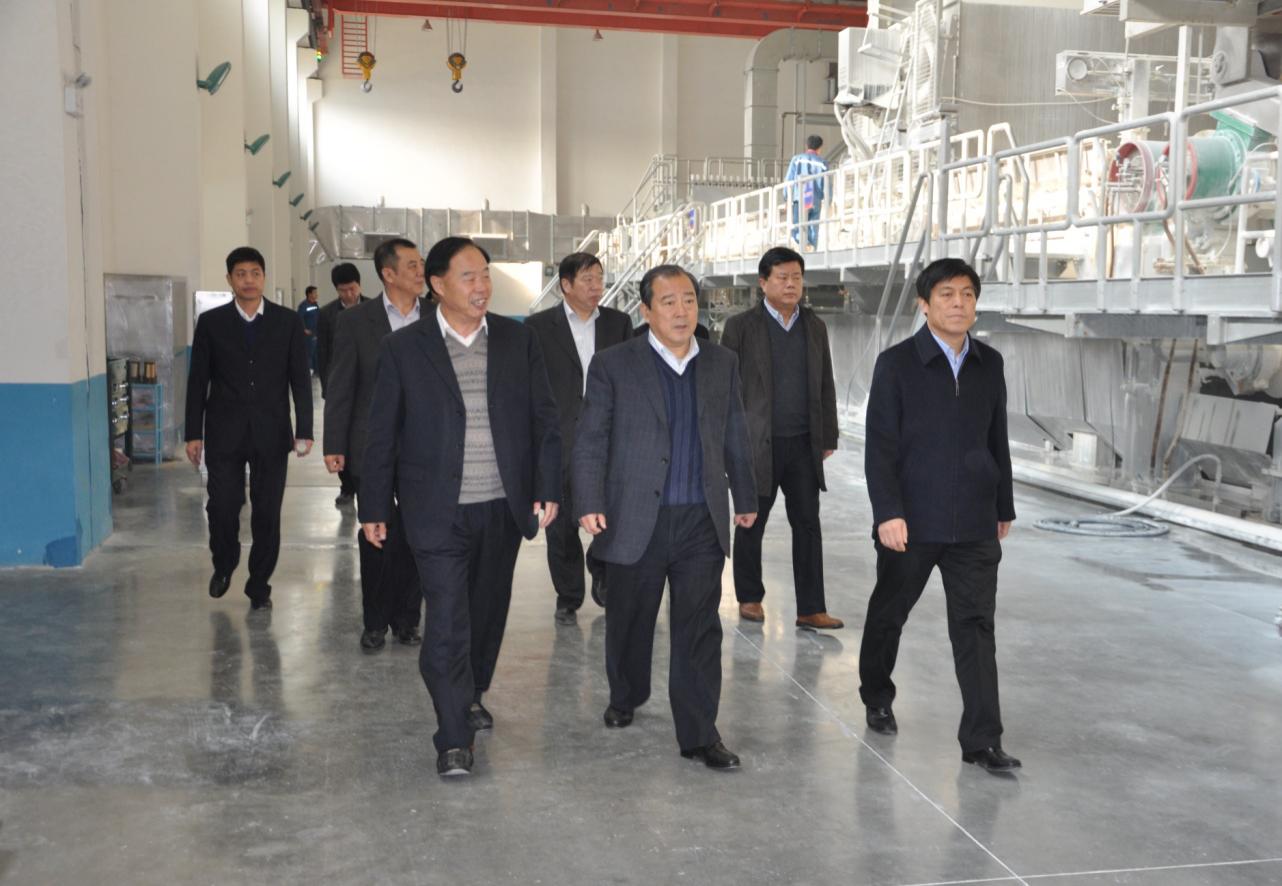 淄博市人大常委會副主任王頂岐來我公司調(diào)研