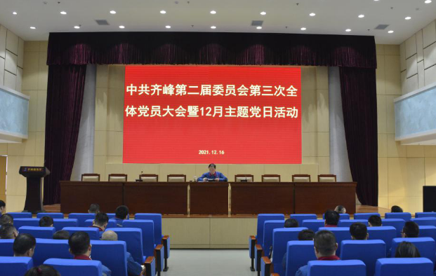 穩(wěn)字當頭 穩(wěn)中求進 加快高質(zhì)量發(fā)展   齊峰黨委貫徹中央經(jīng)濟工作會議精神