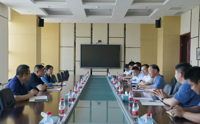 市生態(tài)環(huán)境局局長趙學到公司調(diào)研