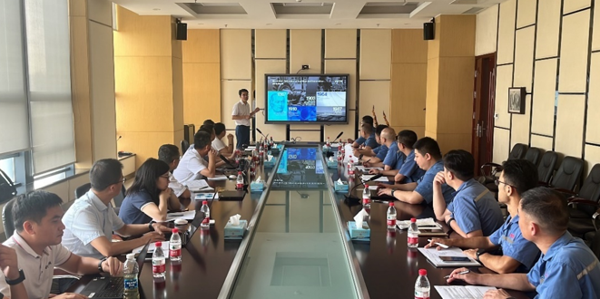 福伊特團隊到公司開展技術(shù)交流