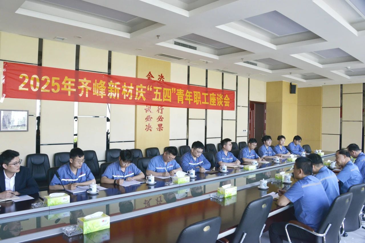 弘揚(yáng)五四精神 綻放青春風(fēng)采——公司召開慶“五四”青年職工座談會